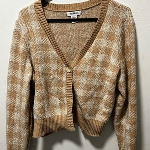 Plaided Sweater